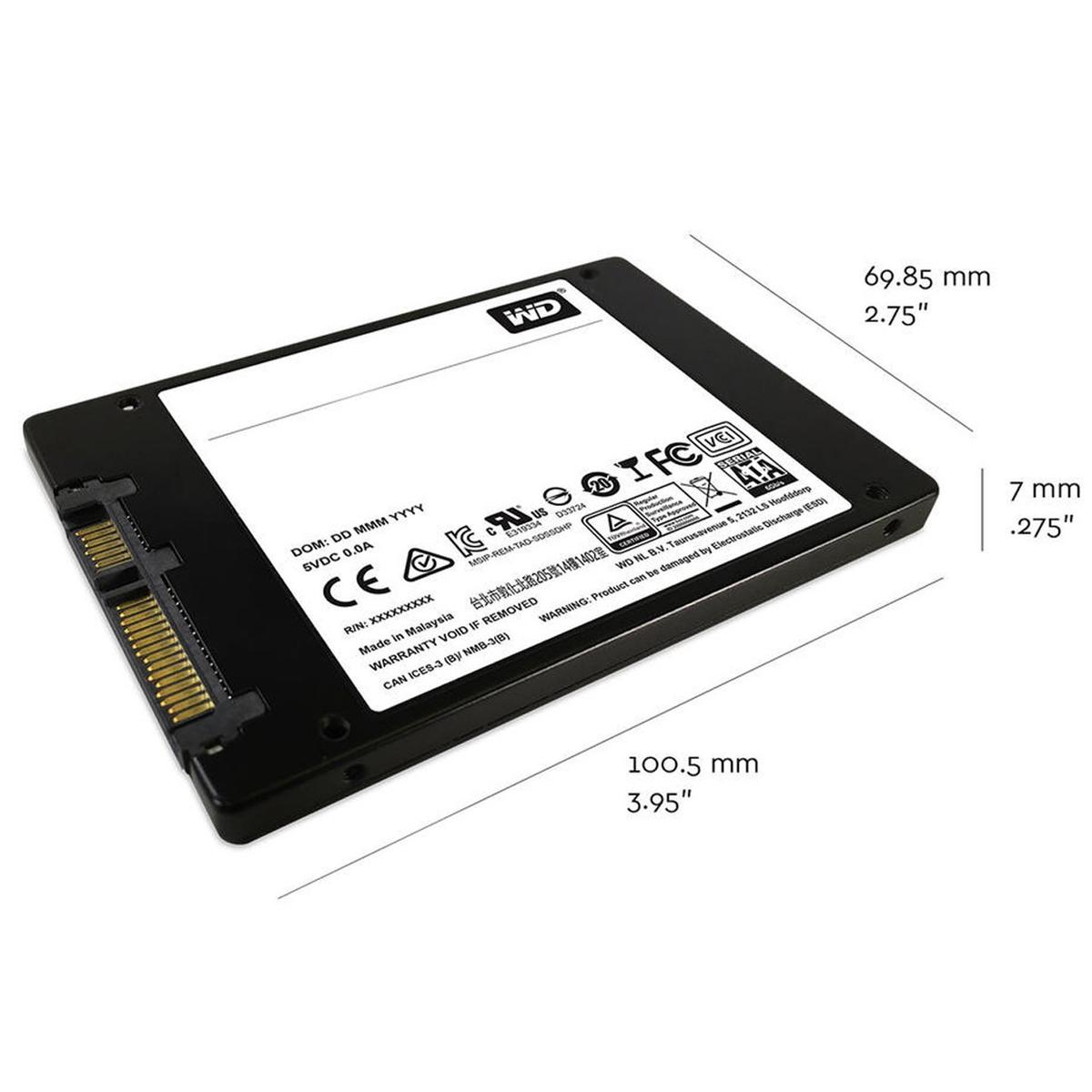 Ổ Cứng SSD WD Green 240GB 2.5 inch SATA III (Đọc 545MB/s - Ghi 465MB/s) - (WDS240G3G0A)