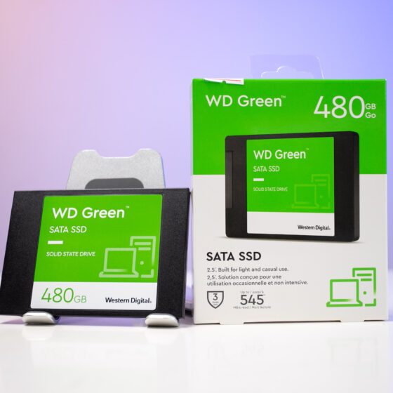 Ổ Cứng SSD Western Green 480G | Sata III, 2.5"(Đọc 545MB/s – Ghi 465MB/s) - (WDS480G3G0A)
